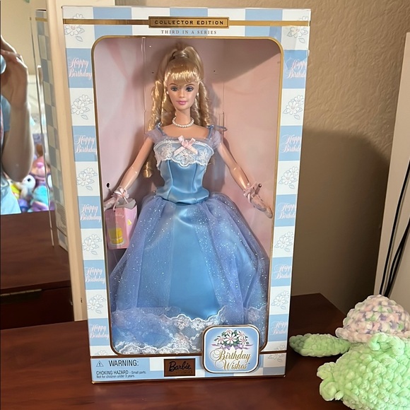 Barbie Other - Barbie Birthday Wishes Doll in Blue Dress